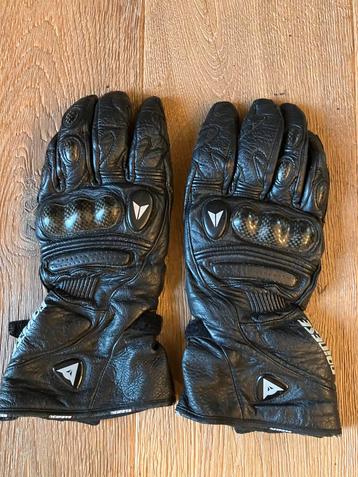 Zwarte sport touring motorhandschoenen.Dainese maat XL beschikbaar voor biedingen