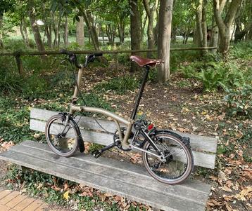 Brompton P-Line 12 versnellingen - kleur Bronze Anodized beschikbaar voor biedingen
