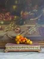 Oude druiventros met houten steel, Ophalen of Verzenden