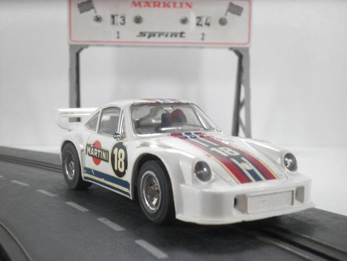 Marklin sprint 1324 Porsche 935, Kinderen en Baby's, Speelgoed | Racebanen, Gebruikt, Racebaan, Elektrisch, Overige merken, Ophalen of Verzenden