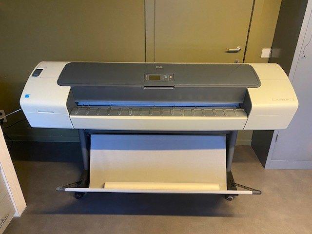 plotter HP Designjet T610, 44 inch, Computers en Software, Printers, Gebruikt, Printer, Inkjetprinter, Kleur printen, Zwart-en-wit printen