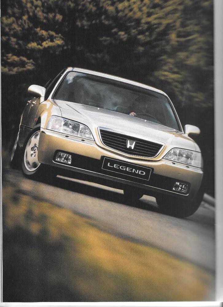 HONDA LEGEND 1999, Boeken, Auto's | Folders en Tijdschriften, Zo goed als nieuw, Honda, Ophalen of Verzenden