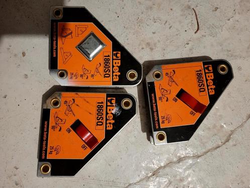 3 x Carré magnétique pour le soudage. BETA 1860SQ, Zakelijke goederen, Machines en Bouw | Lastechniek