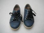 Lederen sneakers 37, Blauw, Ophalen of Verzenden, Sneakers, Gedragen