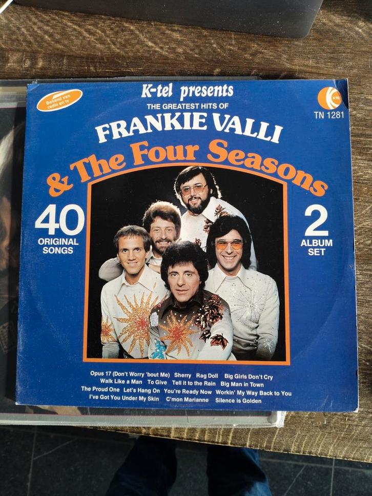 lp frankie valli four seasons 2 lp set greatest hits, CD & DVD, Vinyles | Rock, Enlèvement ou Envoi
