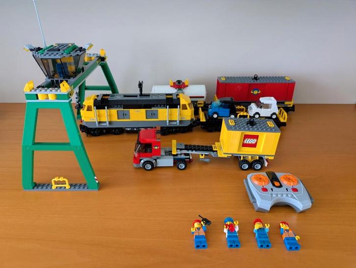 Lego vrachttrein 7939, 100% compleet, stofvrij, Kinderen en Baby's, Speelgoed | Duplo en Lego, Zo goed als nieuw, Ophalen of Verzenden