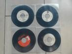 Lot 4 single's zonder hoes (Van Halen, White Lion, DL Roth), Enlèvement, Utilisé, Rock et Metal, Single