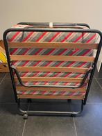1pers. plooibed 65€. Moet weg! (verhuis), Huis en Inrichting, Slaapkamer | Bedden, Ophalen, 90 cm, Zo goed als nieuw, 200 cm