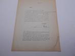 ancien document faillite disonaise  textiles Dison Verviers, Antiek en Kunst, Ophalen of Verzenden