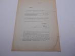 ancien document faillite disonaise  textiles Dison Verviers, Ophalen of Verzenden