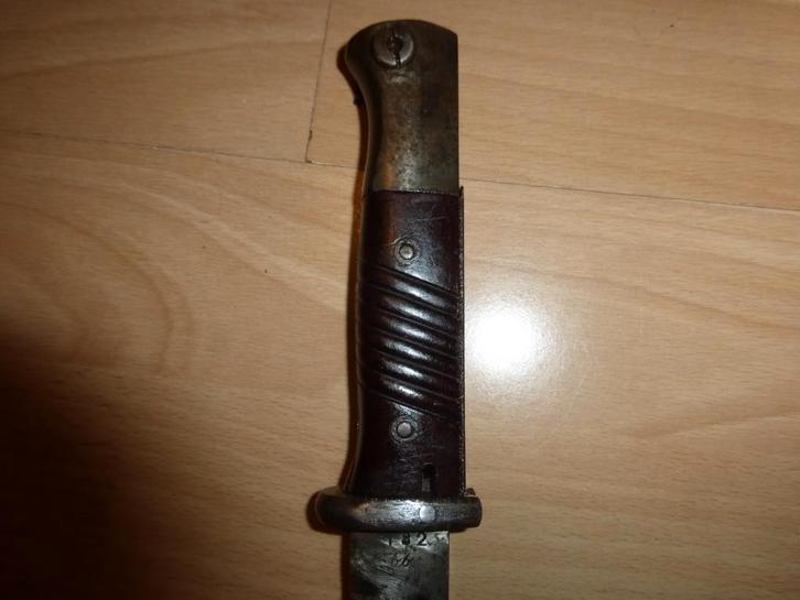 Baionnette Mauser 44 asw riveté ww2, Verzamelen, Militaria | Tweede Wereldoorlog, Landmacht, Mes of Dolk, Verzenden