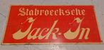 Stabroeksche Jack - Dans une vieille publicité pour la bière, Collections, Marques & Objets publicitaires, Comme neuf, Enlèvement ou Envoi