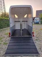 Paardentrailer, Ophalen, Gebruikt, Hout, 2-paards trailer