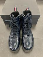 Blauwe laklederen boots / laarzen Tommy Hilfiger - maat 33, Gebruikt, Meisje, Ophalen of Verzenden, Laarzen