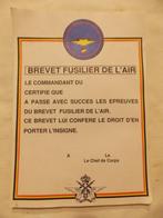 ABL Brevet fusilier de l'air, Ophalen of Verzenden, Landmacht, Overige typen