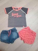 Short + shirt maat 68, Kinderen en Baby's, Babykleding | Maat 68, Ophalen of Verzenden, Gebruikt, Meisje