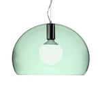 Hanglamp FL/Y — saliegroen — OD 52 — Kartell, Huis en Inrichting, Lampen | Tafellampen, Ophalen, Overige materialen, Gebruikt