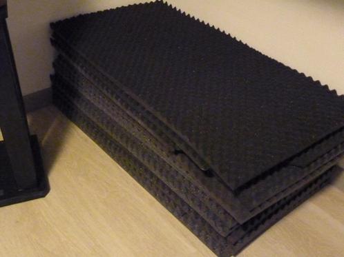 geluidsabsorberende mousse panelen, Doe-het-zelf en Bouw, Isolatie en Afdichting, Zo goed als nieuw, Overige materialen, Minder dan 4 cm