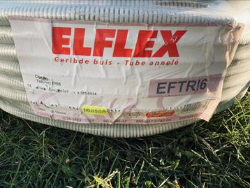 ELFLEX Elflex voorbedrade buis 16mm grijs +coax TRI6 TELENET beschikbaar voor biedingen