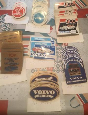 Reclame stickers Volvo beschikbaar voor biedingen