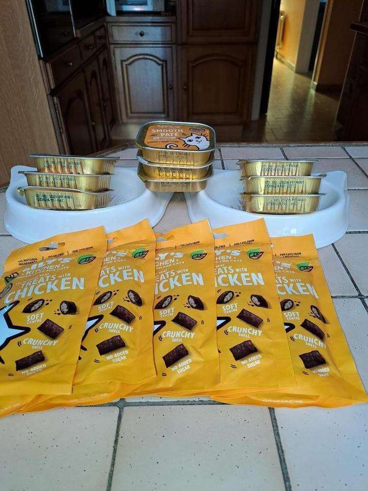 Boîtes et Friandises Lily's kitchen CHATS : VALEUR >27 EUROS, Dieren en Toebehoren, Dierenvoeding, Kat, Ophalen