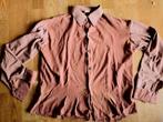 Vintage blouse  hemd chemise, Taille 38/40 (M), Vintage, Rose, Envoi
