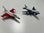 Avions miniatures Matchbox 1978 : Boeing 747 + F16A, Utilisé, Enlèvement ou Envoi