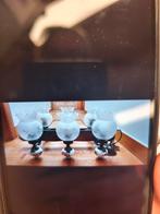 Lustre en bois et fer, Maison & Meubles, Lampes | Lustres, Enlèvement, Bois