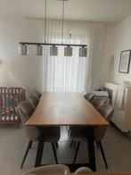 Houten eettafel 200x100, Huis en Inrichting, Tafels | Eettafels, Ophalen, Gebruikt