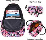 Rugzak floral backpack, Handtassen en Accessoires, Tassen | Rugtassen, Nieuw, Overige merken, 30 tot 45 cm, 40 cm of meer