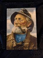 Print ‘de rokende visser’, Ophalen