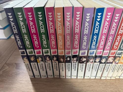 Accel World light novel compleet, Livres, BD | Comics, Utilisé, Série complète ou Série, Japon (Manga), Enlèvement ou Envoi