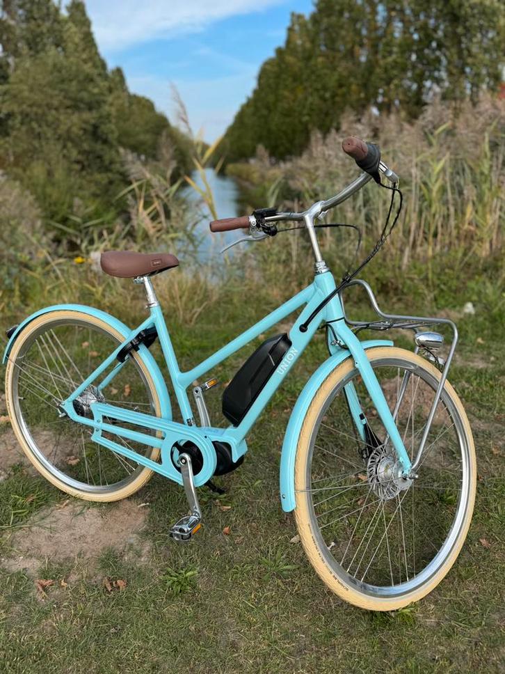 Union e-flow 418w Shimano middenmotor 49cm frame, Fietsen en Brommers, Fietsen | Meisjes, Zo goed als nieuw, Versnellingen, Ophalen