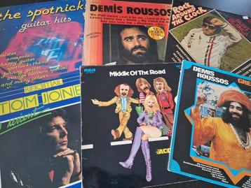 Lot 40 x Lp's Vinyl - Pop / Rock 60's - 70's 33" (A) beschikbaar voor biedingen