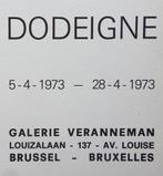 Eugène Dodeigne, 1973, Veranneman Bruxelles, Boeken, Ophalen of Verzenden, Gelezen, Schilder- en Tekenkunst