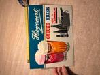 Vintage advertentie bier geuze kriek heyvaert lambick, Ophalen, Zo goed als nieuw