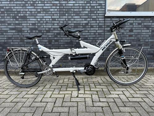 Koga Twintraveller deelbaar Hase Pino Van Raam Twinny Tandem, Fietsen en Brommers, Fietsen | Tandems, Zo goed als nieuw, Opvouwbaar