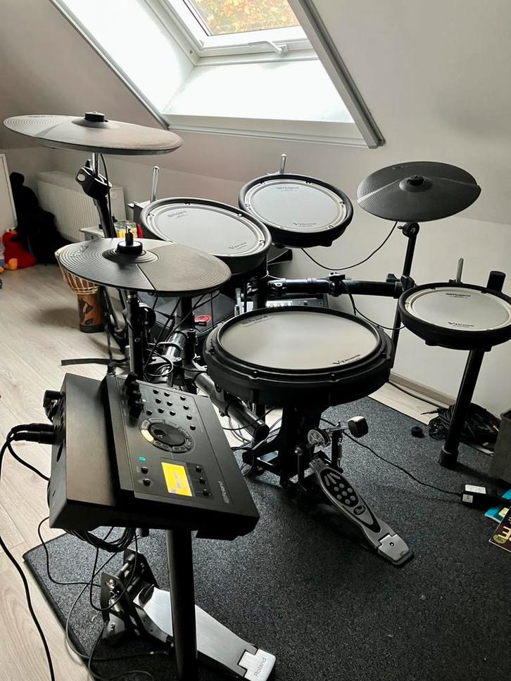 Elektronisch drumstel Roland TD17KV, Muziek en Instrumenten, Drumstellen en Slagwerk, Roland, Elektronisch, Ophalen