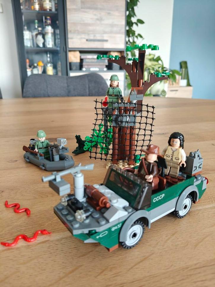 LEGO Indiana Jones Kingdom of the Crystal Skull: River Chase, Kinderen en Baby's, Speelgoed | Duplo en Lego, Zo goed als nieuw