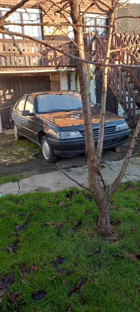 Peugeot  405 gr gris graffit, Auto's, Citroën, Particulier, Benzine, Berline, 4 deurs, Handgeschakeld, Zilver of Grijs, Grijs