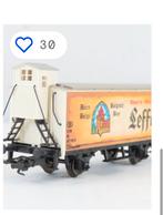 GEZOCHT BIERWAGEN LEFFE MET REMHUISJE, Hobby en Vrije tijd, Modeltreinen | H0, Ophalen, Zo goed als nieuw