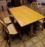 4 stoelen en tafel, Huis en Inrichting, Stoelen, Ophalen