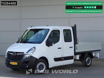Opel Movano 135PK Open Laadbak Dubbel Cabine Trekhaak LED Ai beschikbaar voor biedingen