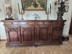 Dressoir in eik, Ophalen, Gebruikt, 200 cm of meer, Met deur(en)