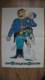 poster Les Tuniques bleues, Verzamelen, Stripfiguren, Ophalen of Verzenden, Plaatje, Poster of Sticker, Overige figuren, Zo goed als nieuw