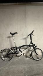 Brompton S6L zwarte sportmodellen met 6 versnellingen, Fietsen en Brommers, Fietsen | Vouwfietsen, Ophalen, Brompton, 14 tot 16 inch