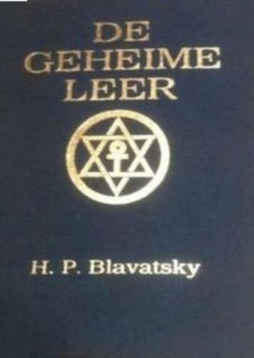 DE GEHEIME LEER H.P. BLAVATSKY - 2 DELEN IN 1 BOEK - 1968 beschikbaar voor biedingen