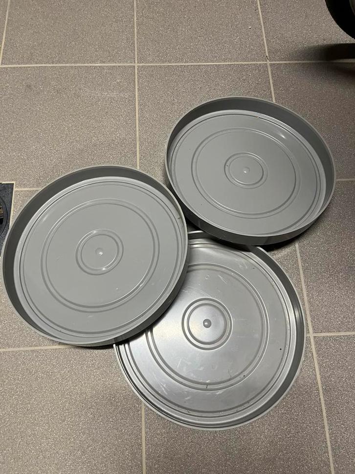 3 PVC afsluitkappen 315mm, Doe-het-zelf en Bouw, Buizen en Afvoer, Gebruikt, Overige typen, PVC, 80 mm of meer, Ophalen