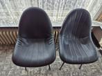 Vintage stoel jaren '60 - set van 5, Huis en Inrichting, Ophalen, Gebruikt, Zwart, Vijf, Zes of meer stoelen
