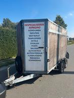 Gesloten aanhangwagen met val luik, Ophalen, Zo goed als nieuw